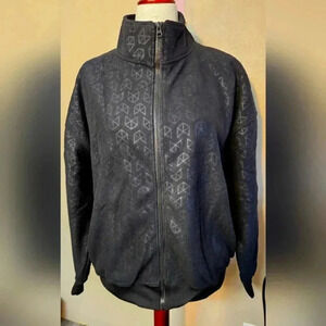 RawGear mens medium black fleece jacket